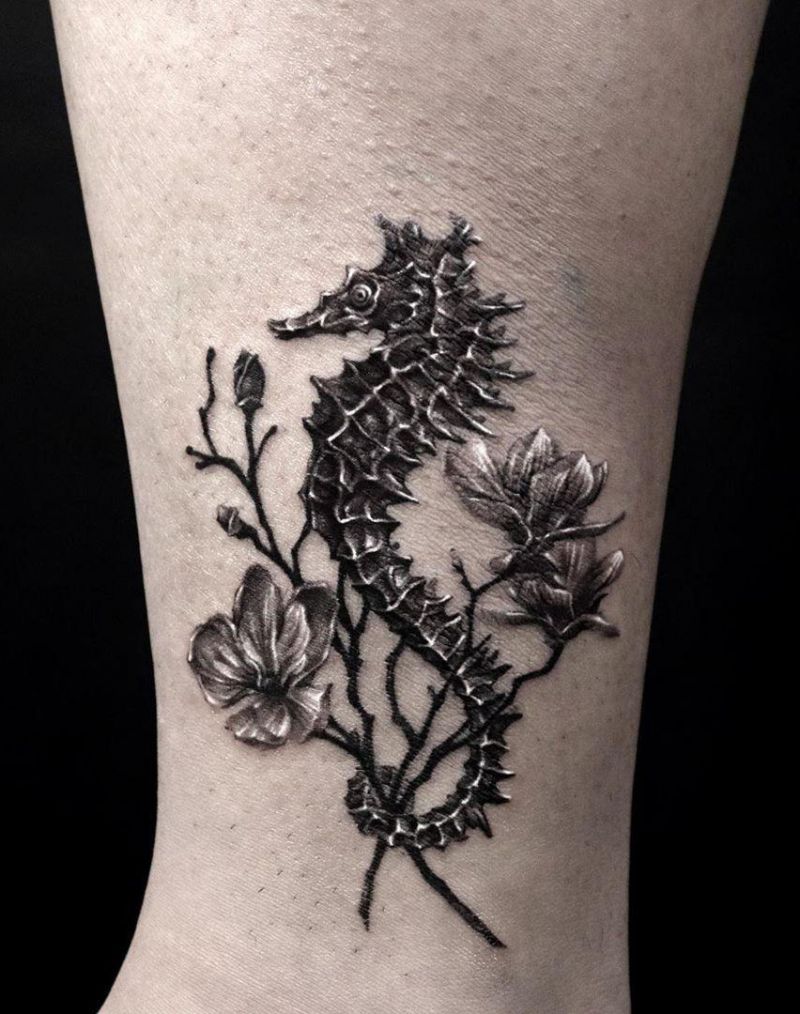 30 Stunning Seahorse Tattoos for Your Inspiration