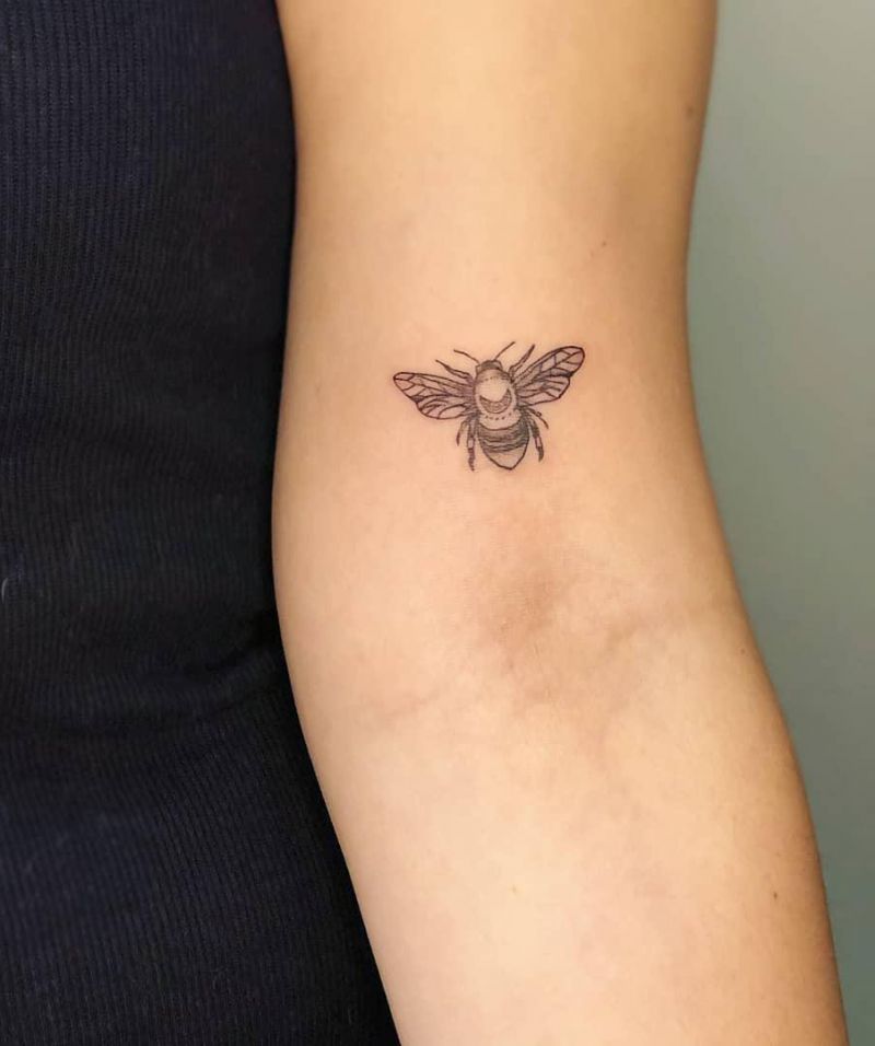 30 Pretty Bee Tattoos Make You Love Work