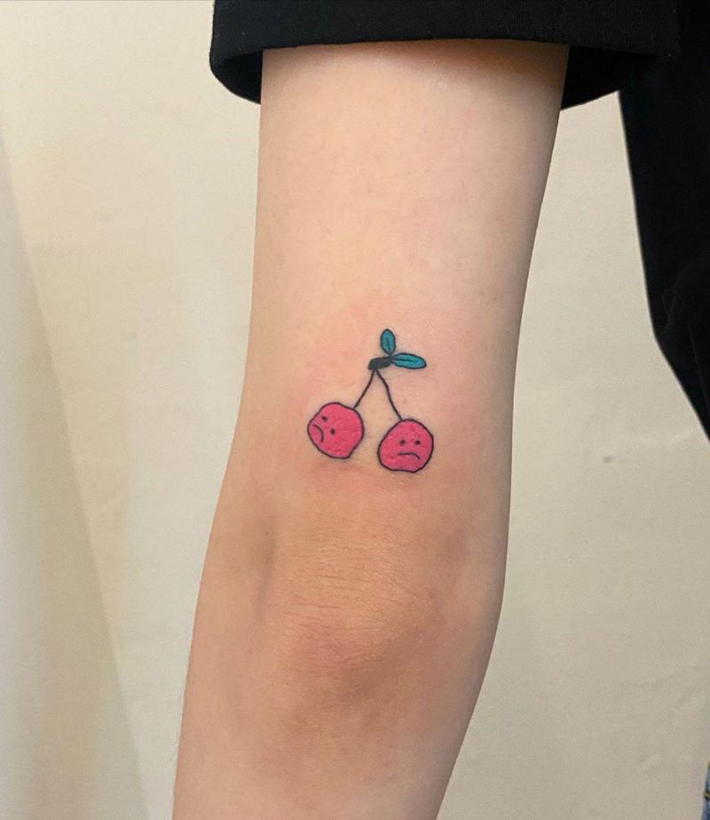 30 Pretty Cherry Tattoos for Women You Will Love