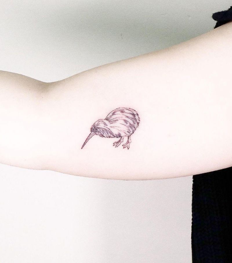 30 Cute Kiwi Tattoos You Will Love