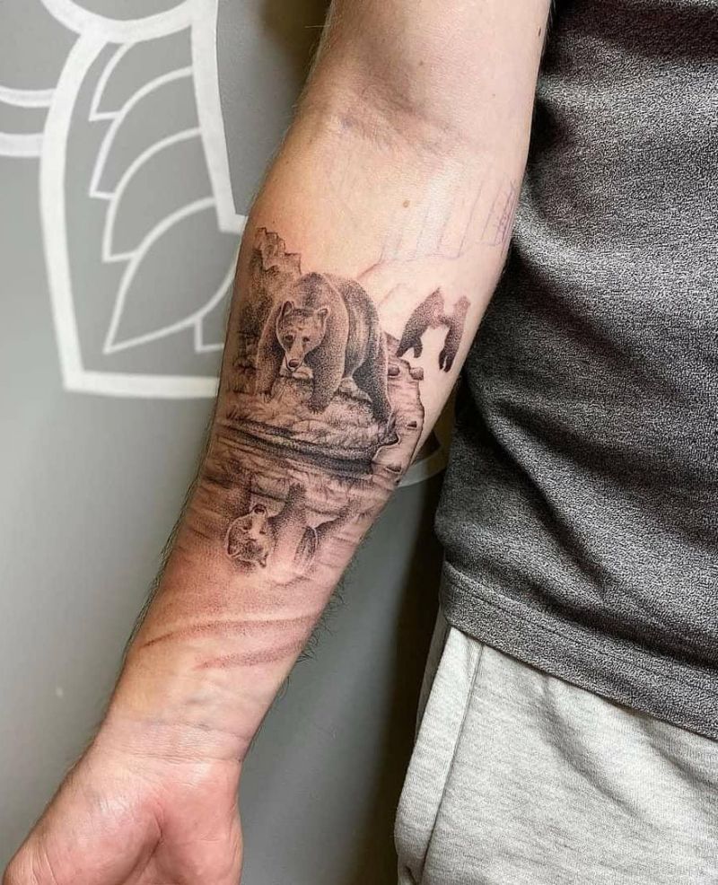 30 Beautiful Landscape Tattoos You Will Love