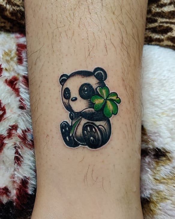 30 Adorable Panda Tattoos Make You Want to Laugh