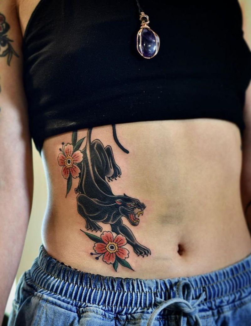 30 Pretty Stomach Tattoos You Will Love