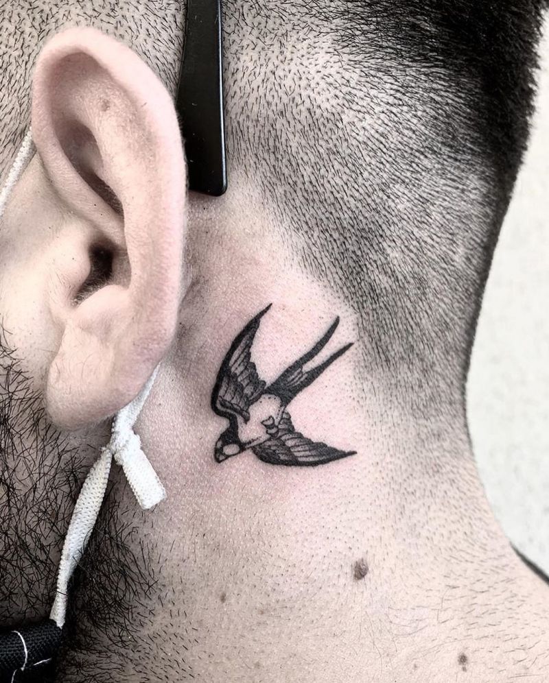 30 Stunning Swallow Tattoos for You to Enjoy