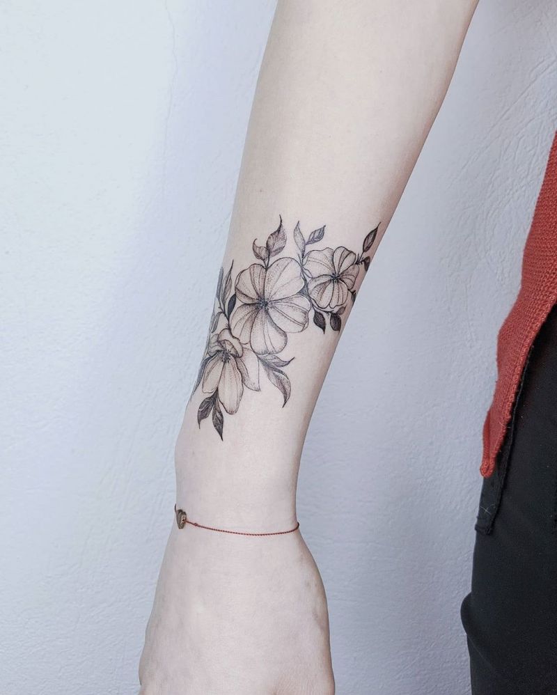 30 Pretty Apple Blossom Tattoos You Will Love