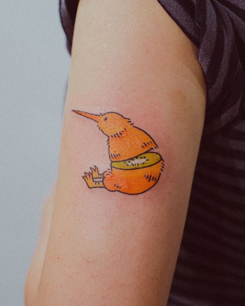 30 Cute Kiwi Tattoos You Will Love