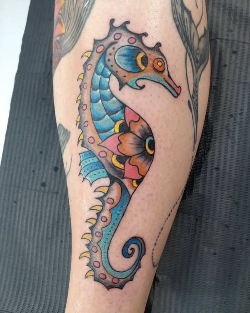 30 Stunning Seahorse Tattoos for Your Inspiration