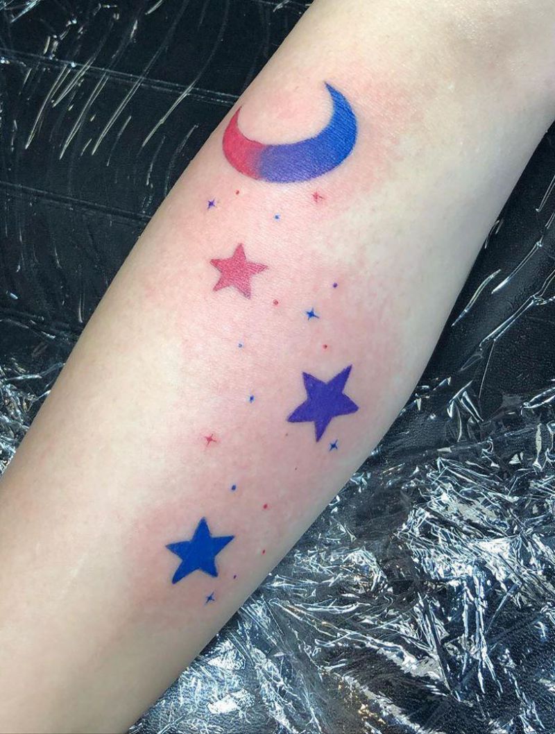 30 Beautiful Star Tattoos Illuminate Your Life Style Vp Page 5