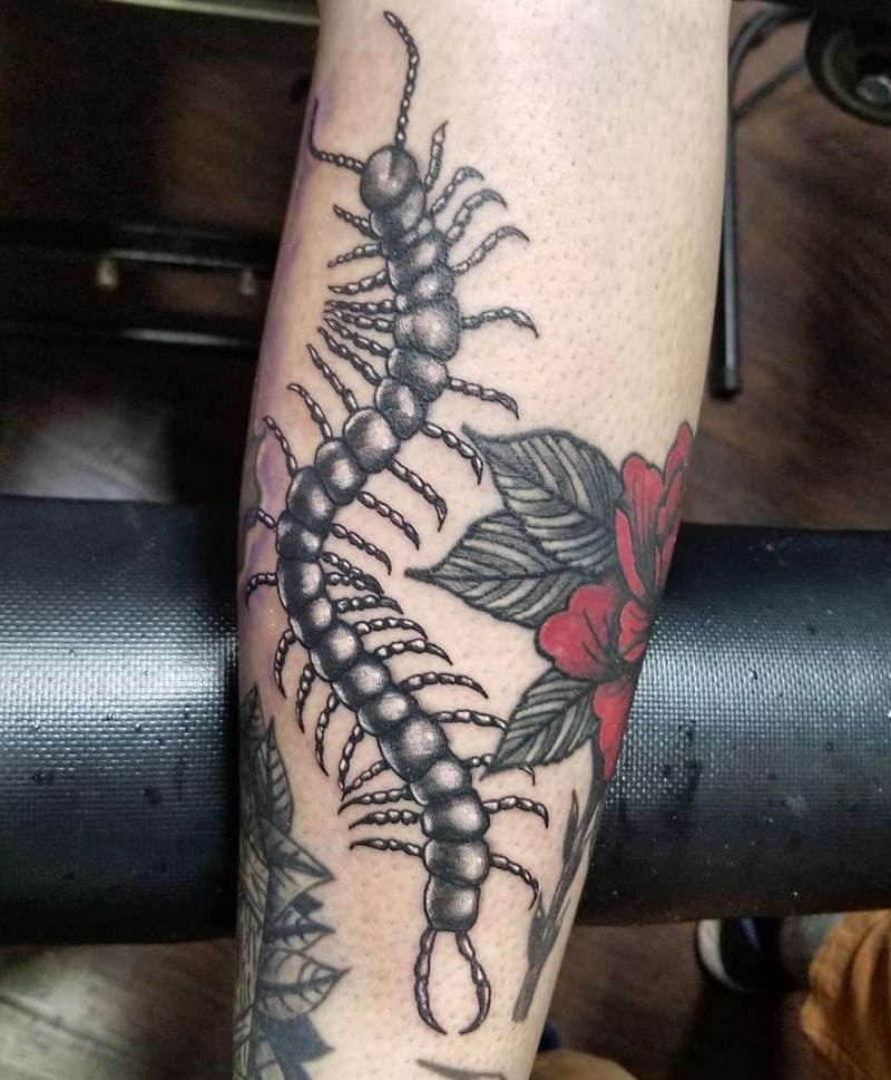 30 Amazing Centipede Tattoos You Will Love to Try