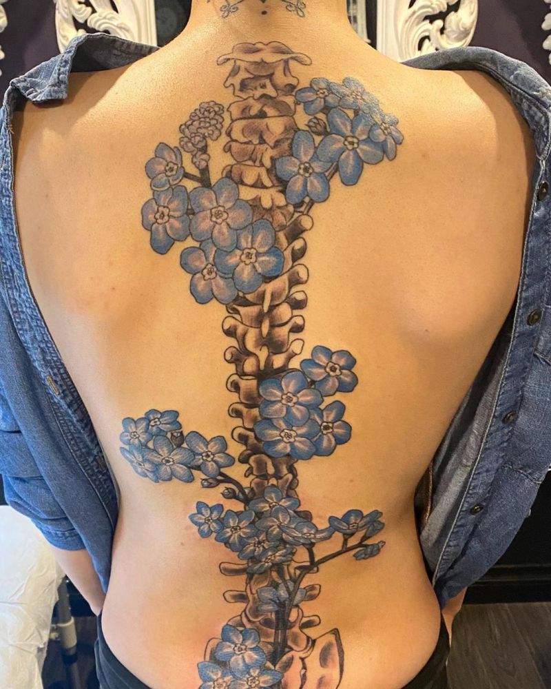 30 Pretty Forget Me Not Tattoos for Your Inspiration