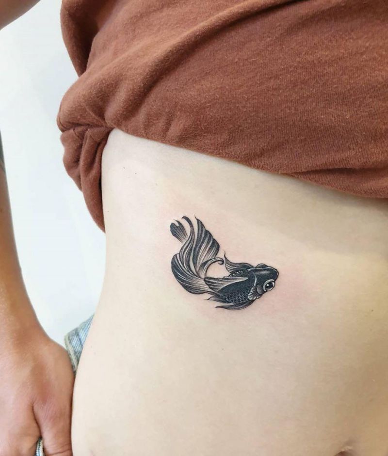 30 Pretty Goldfish Tattoos for Your Inspiration