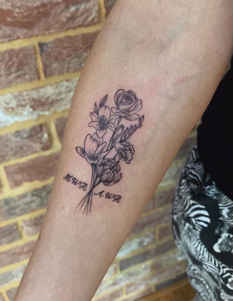 30 Beautiful Marigold Tattoos You Will Love