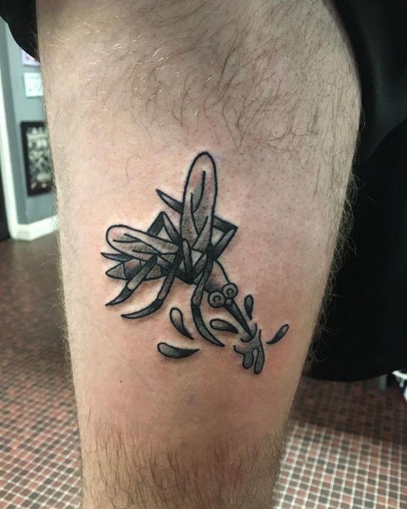 30 Unique Mosquito Tattoos You Will Love