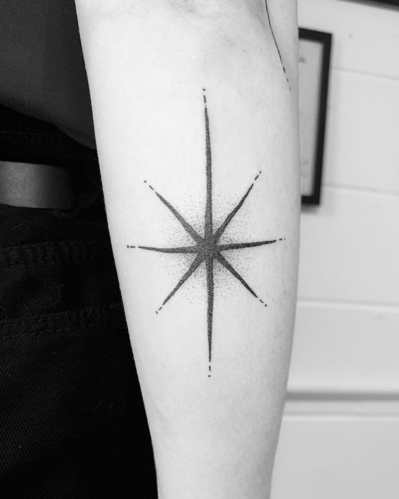 30 Beautiful Star Tattoos Illuminate Your Life