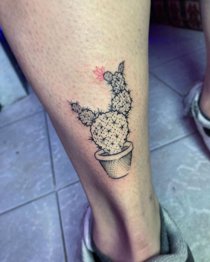 30 Beautiful Cactus Tattoos Enhance Your Personality