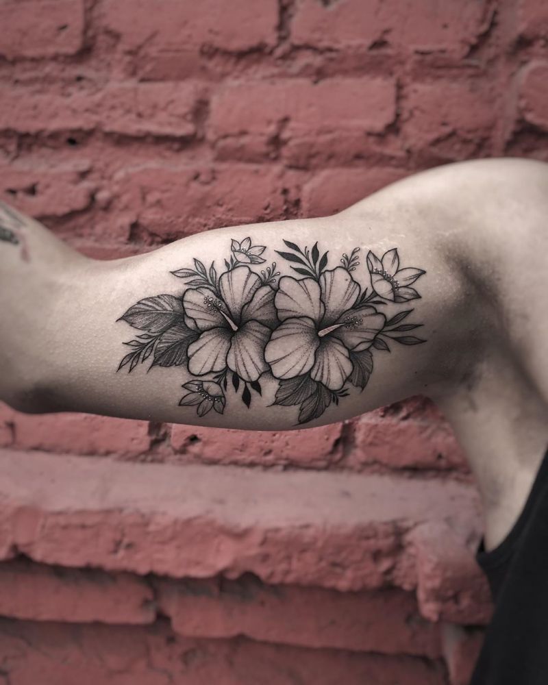 30 Elegant Hibiscus Tattoos You Will Love