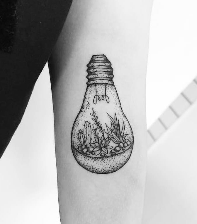 30 Creative Light Bulb Tattoos Light Up Your Life