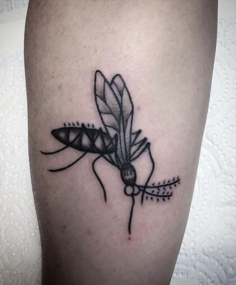 30 Unique Mosquito Tattoos You Will Love