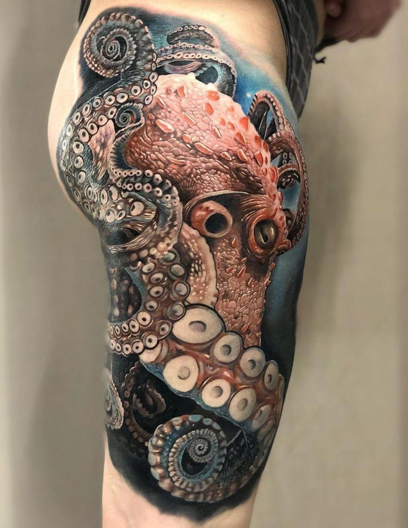 30 Creative Octopus Tattoos You Will Love