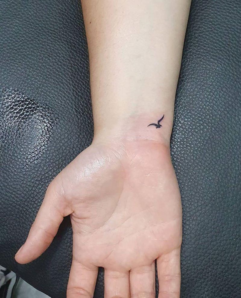 30 Great Seagull Tattoos You Want to Try