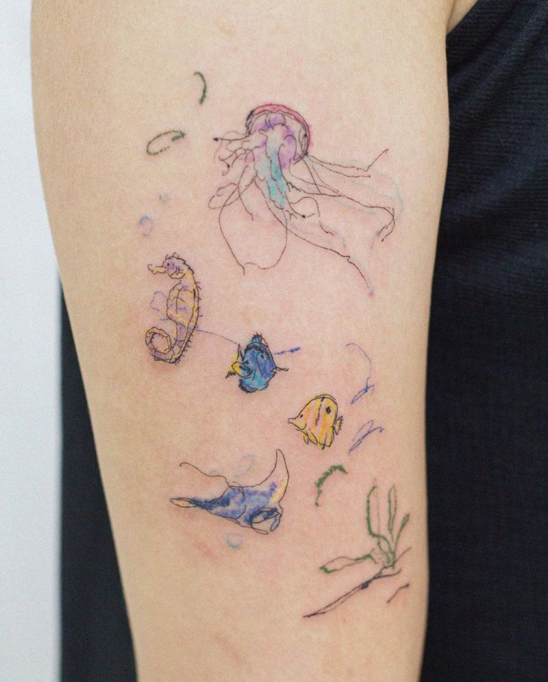 30 Stunning Seahorse Tattoos for Your Inspiration