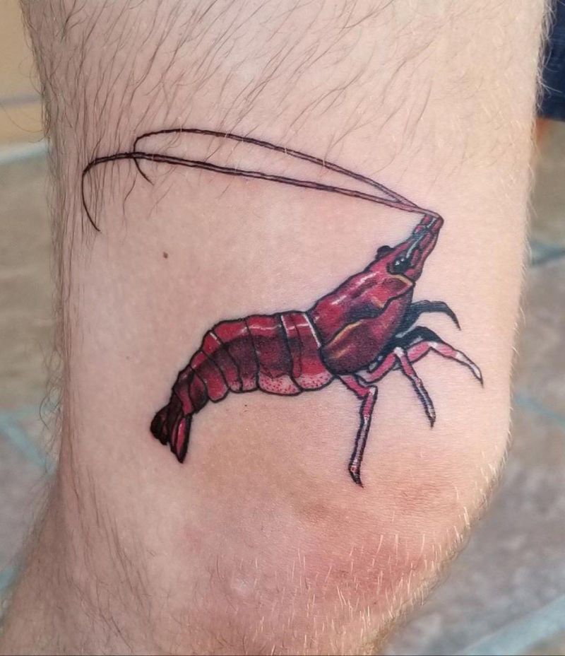 30 Pretty Shrimp Tattoos to Inspire You