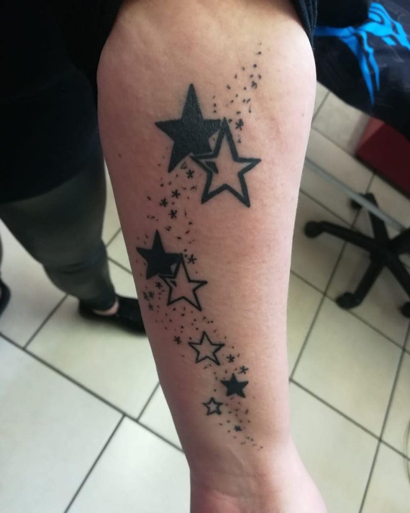 30 Beautiful Star Tattoos Illuminate Your Life