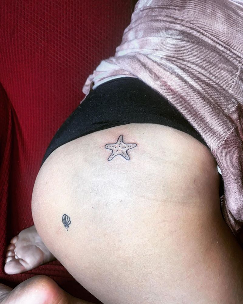 30 Pretty Starfish Tattoos for Your Inspiration