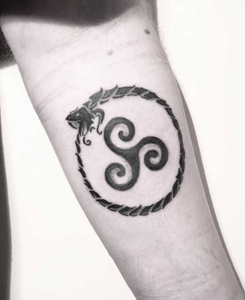 30 Pretty Triskelion Tattoos You Will Love