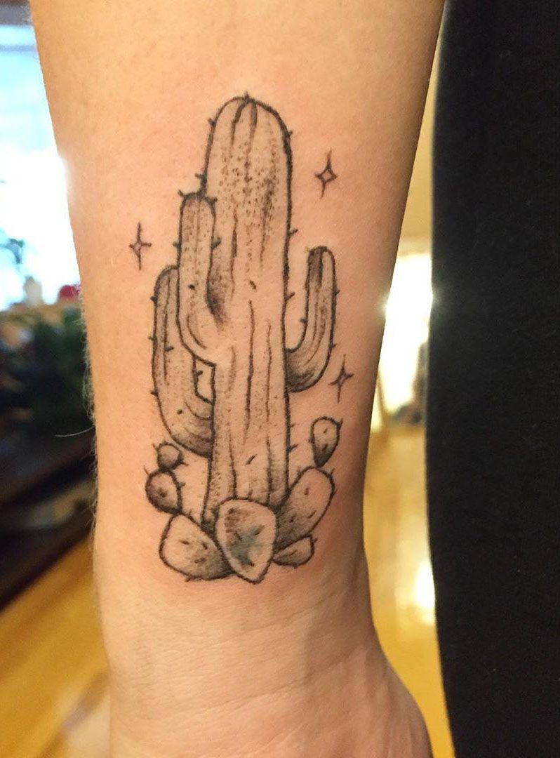 30 Beautiful Cactus Tattoos Enhance Your Personality