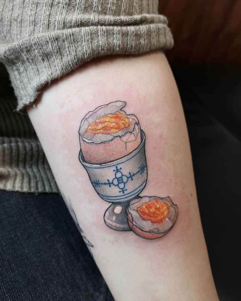 30 Perfect Egg Tattoos Make You Attractive