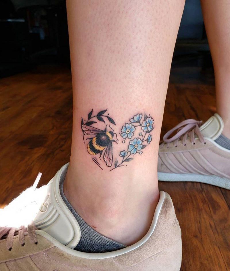 30 Pretty Forget Me Not Tattoos for Your Inspiration