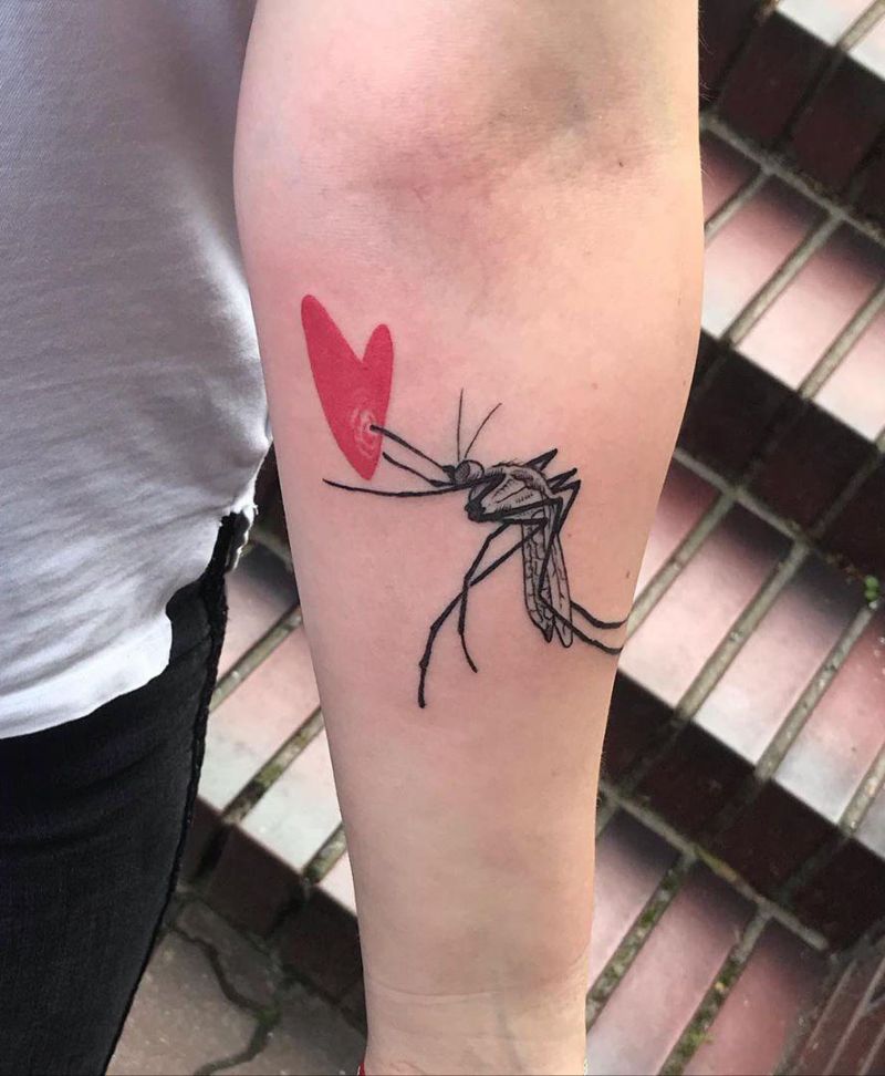 30 Unique Mosquito Tattoos You Will Love