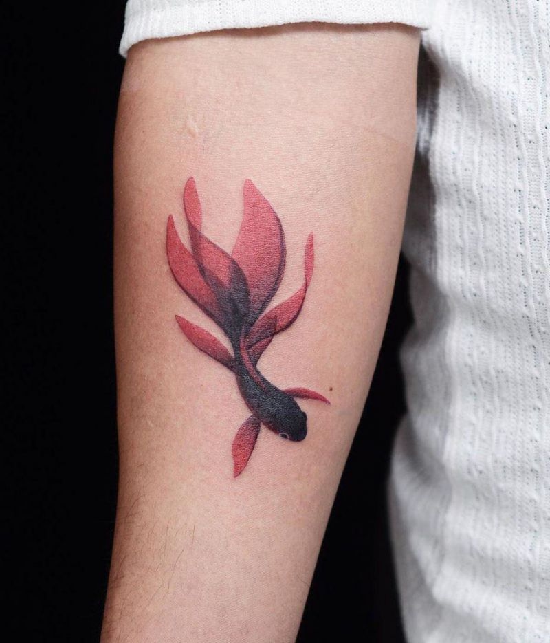 30 Pretty Goldfish Tattoos for Your Inspiration