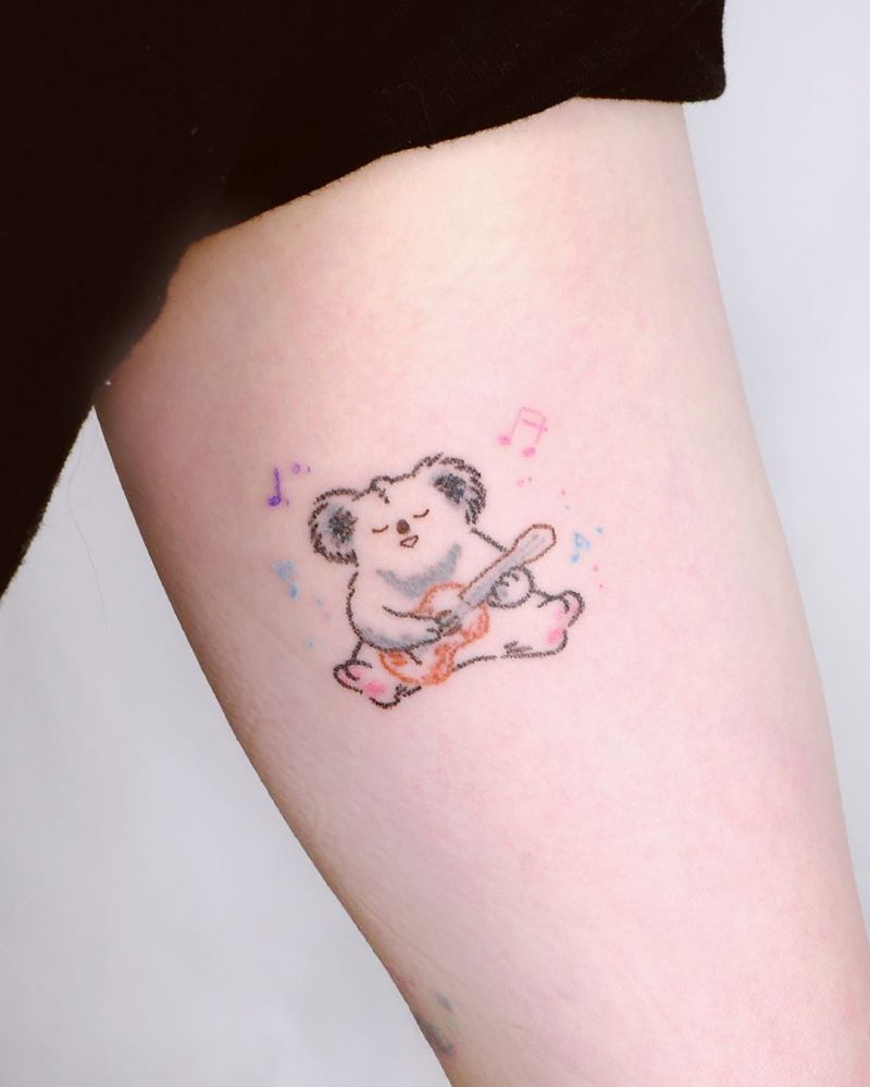 30 Cute Koala Tattoos You Will Love