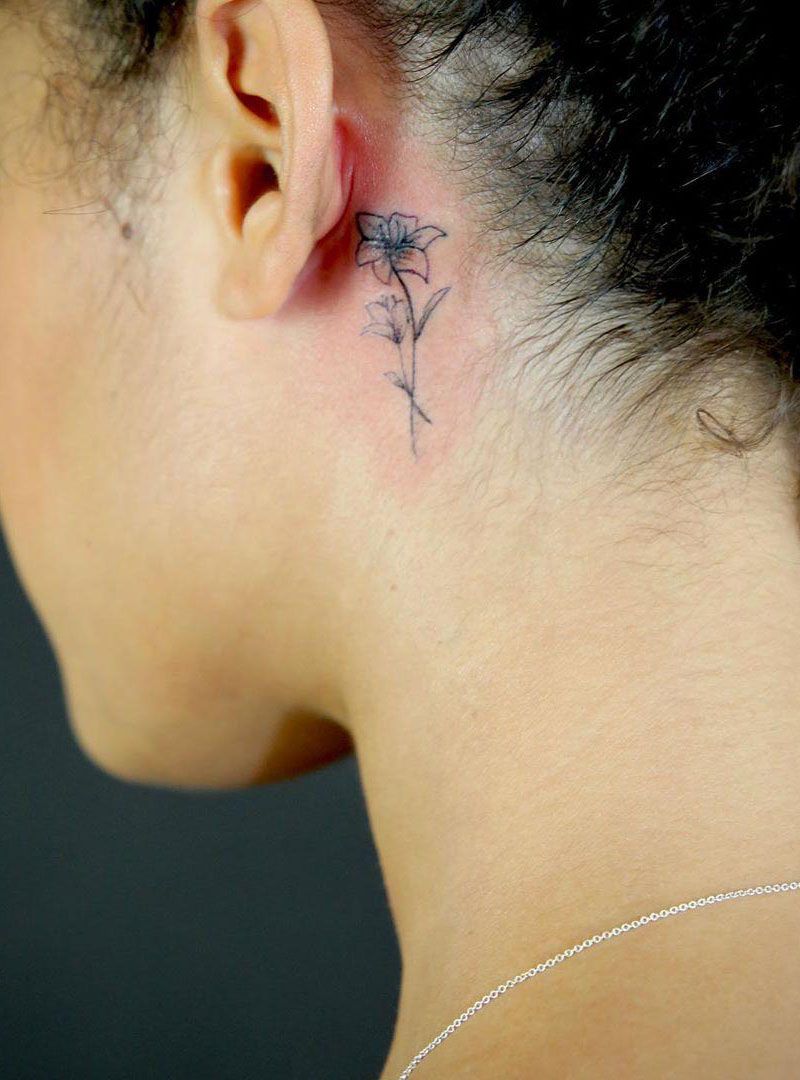 30 Pretty Lily Tattoos to Inspire You
