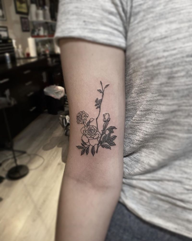 30 Beautiful Marigold Tattoos You Will Love