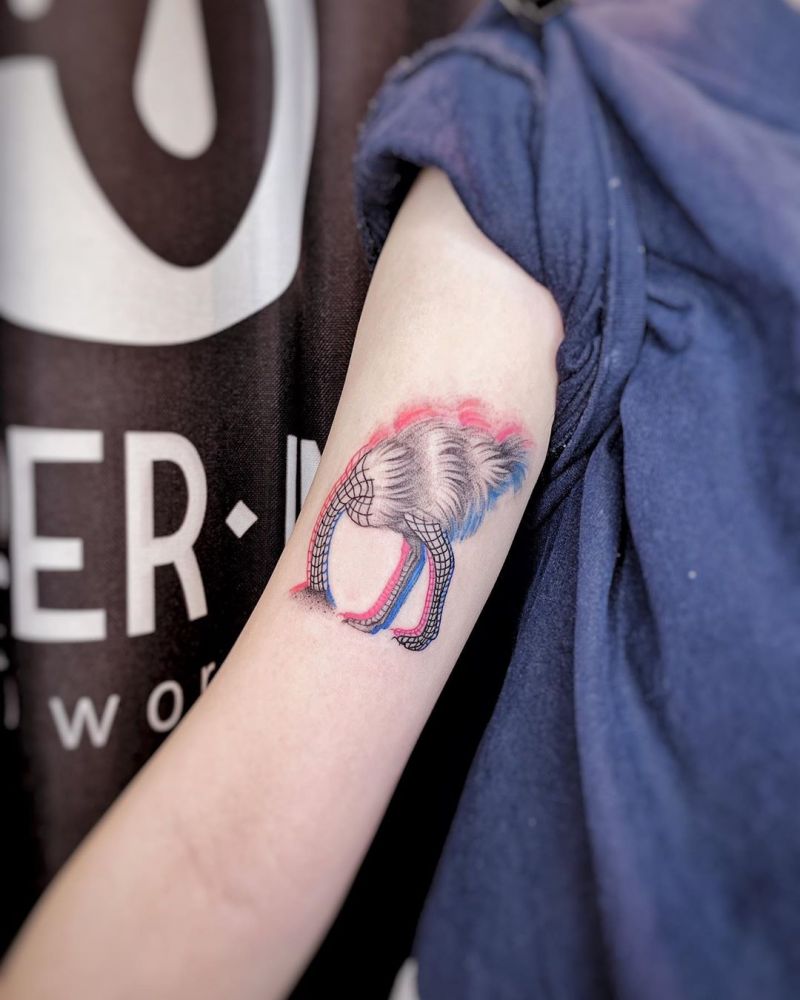 30 Pretty Ostrich Tattoos Hope to Inspire You