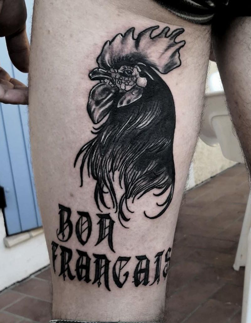 30 Creative Rooster Tattoos Give You Inspiration