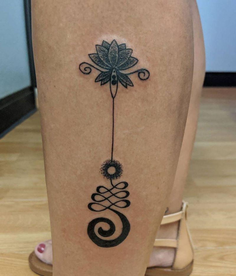 30 Creative Unalome Tattoos You Will Love