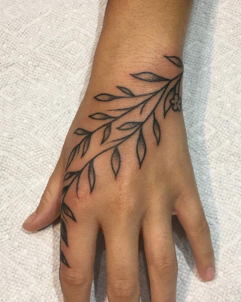 30 Pretty Vine Tattoos that Make You Sexy