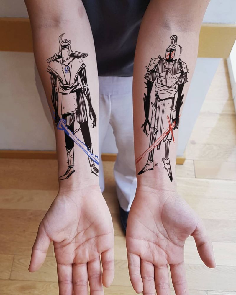 30 Pretty Armor Tattoos Show Your Personality