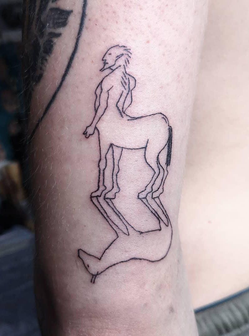 30 Pretty Centaur Tattoos Improve Your Temperament