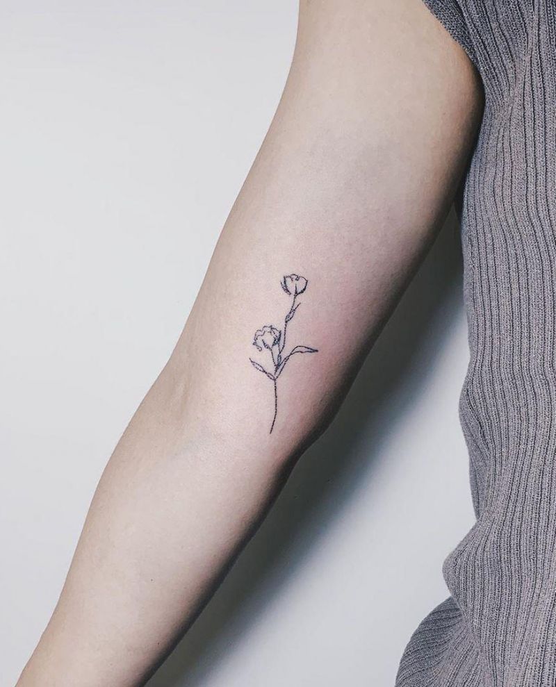 30 Elegant Cotton Tattoos You Will Love