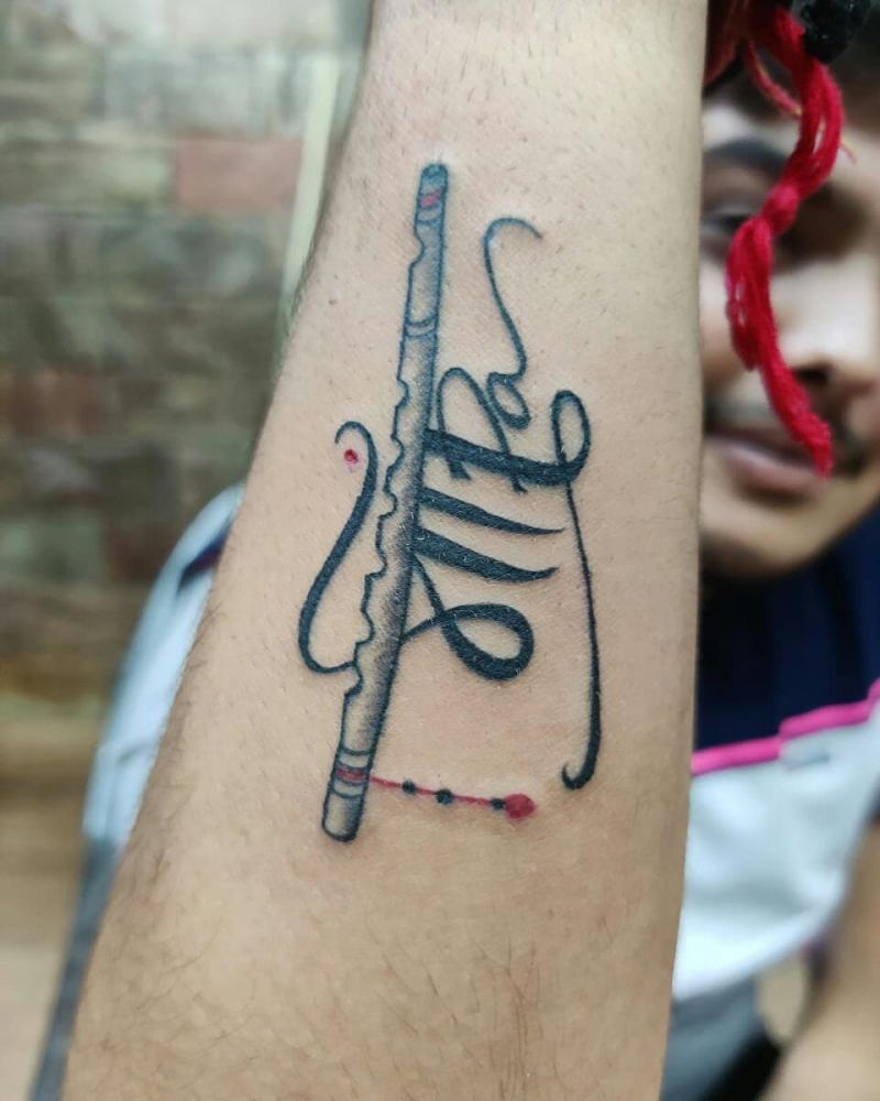 30 Pretty Flute Tattoos Show Your Temperament