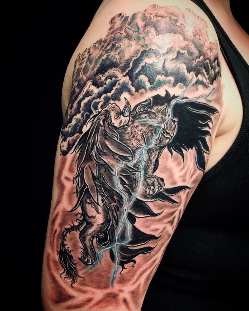 30 Pretty Griffin Tattoos Improve Your Temperament