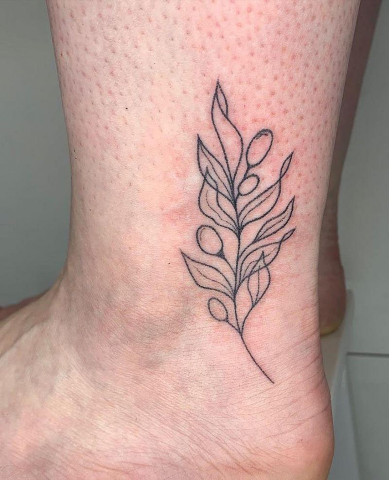 30 Pretty Olive Branch Tattoos You Will Love Style Vp