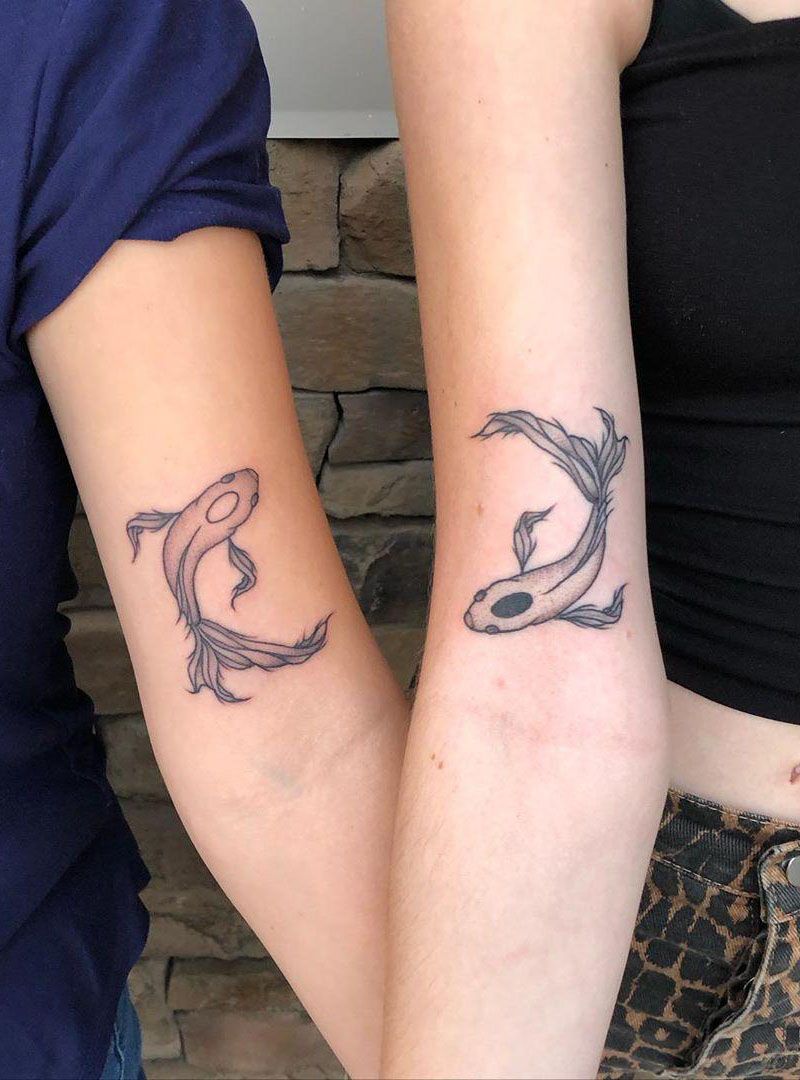 30 Pretty Sister Tattoos Let You Always Miss Each Other