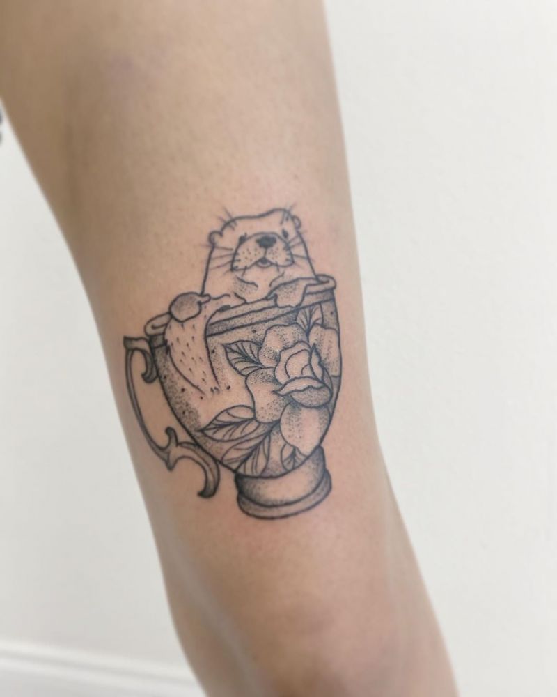 30 Pretty Teacup Tattoos Remind You to Rest