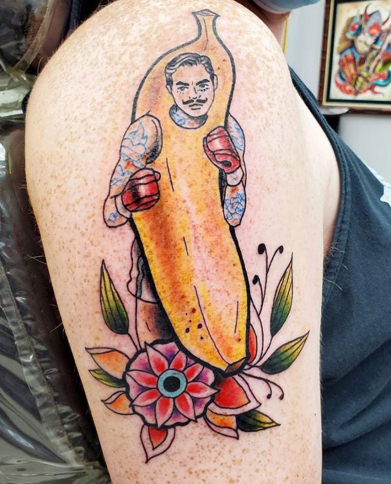 30 Pretty Banana Tattoos You Will Love